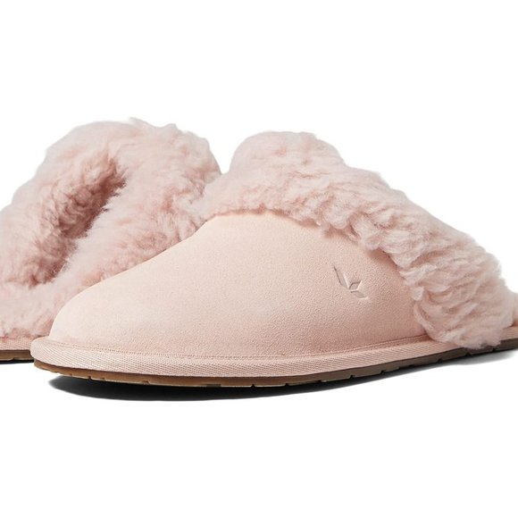NIB UGG KOOLABURRA WOMEN'S SUEDE SCUFF SLIP ON SLIPPERS PINK - Picture 7 of 10